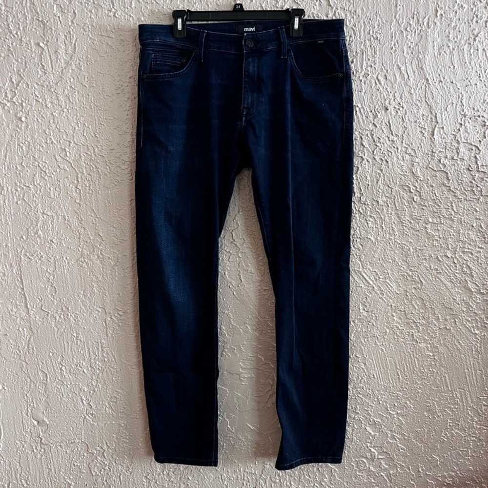 Mavi Navy Blue Denim Jeans - 34x32